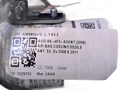 Airbag Sedile sinistro AUDI A6 Avant Serie C7 (4G5) (11>)