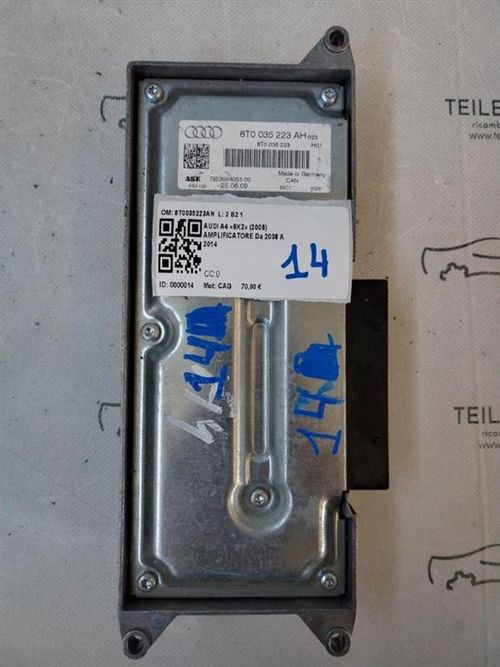 Amplificatore autoradio AUDI A4 Avant (8K5) (08>15)