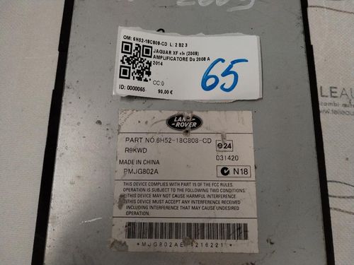 Amplificatore autoradio JAGUAR XF Serie (08>11)