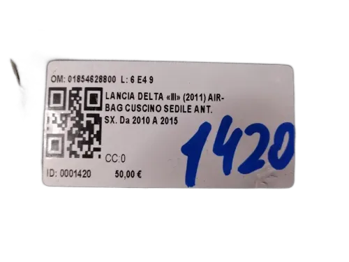 Airbag Sedile sinistro LANCIA Delta 3° Serie