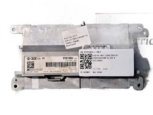 Display AUDI A4 Avant (8K5) (08>15)