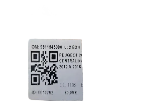 Centralina ECU PEUGEOT 208 Serie (12>19)