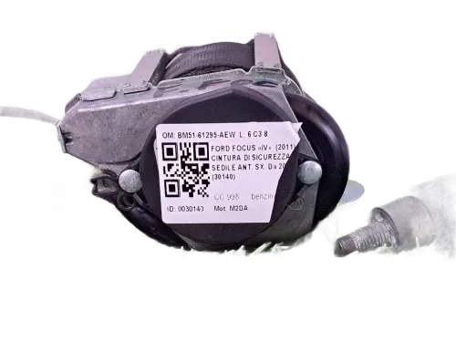 Cintura di Sicurezza Anteriore Sinistra FORD Focus Berlina 5° Serie