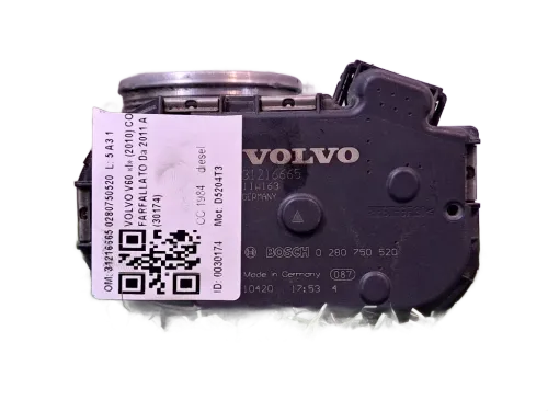 Corpo Farfallato VOLVO V60 1° Serie