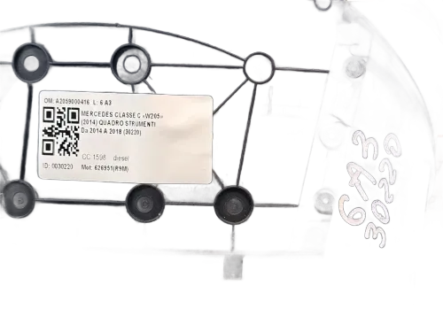Quadro tachigrafo MERCEDES Classe C (W205) (2013-)