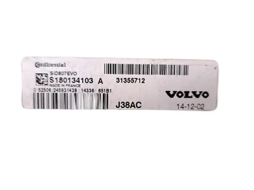 Centralina ECU VOLVO V40 Serie (12>15)