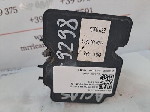 ABS MERCEDES Classe A Serie (W176) (12>18)