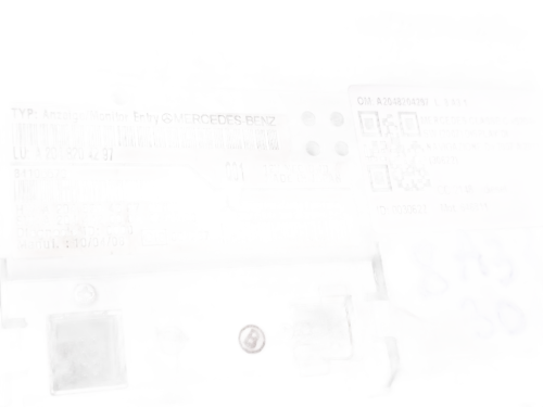 Display multifunzione computer di bordo MERCEDES Classe C S. Wagon W204