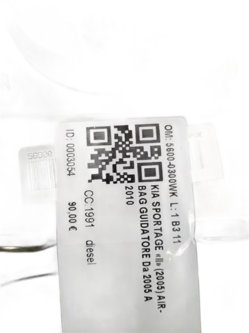 Airbag Volante KIA Sportage Serie (04>10)
