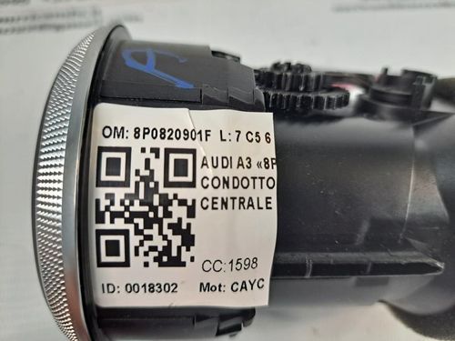 Bocchette Aria Cruscotto AUDI A3 Serie (8P1) (08>12)