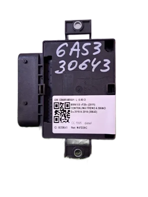 Centralina freno stazionamento BMW X3 2° Serie
