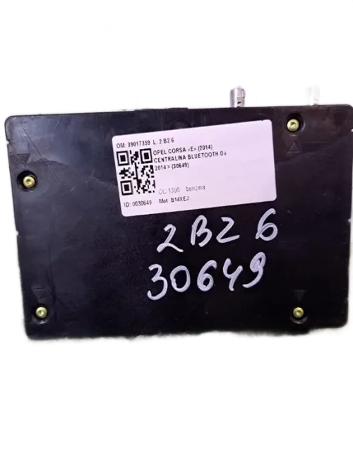 Centralina bluetooth telefono OPEL Corsa E 3° Serie