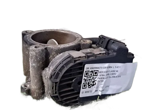 Corpo Farfallato MERCEDES ML W164 3° Serie
