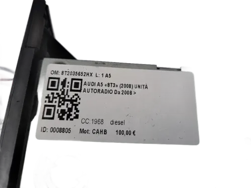 Navigatore AUDI A5 Berlina Serie (8T3) (07>)