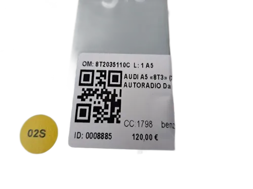 Navigatore AUDI A5 Berlina Serie (8T3) (07>)
