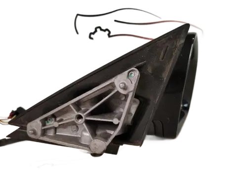 Specchietto Retrovisore Destro AUDI A3 Serie (8P1) (08>12)