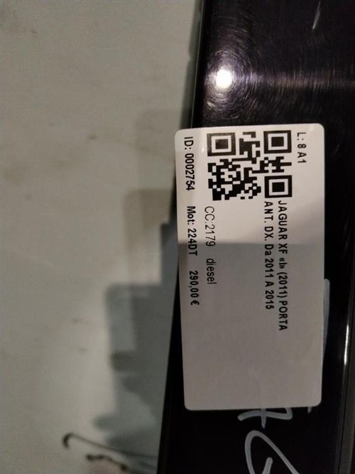 Portiera anteriore Destra JAGUAR XF Serie (11>15)