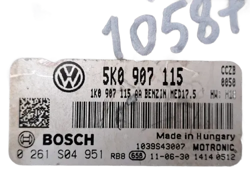 Centralina ECU VOLKSWAGEN Golf 6 Berlina (08>12)