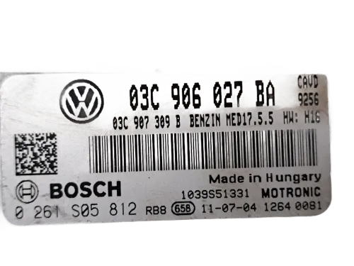 Centralina motore VOLKSWAGEN Scirocco Serie (137) (08>14)
