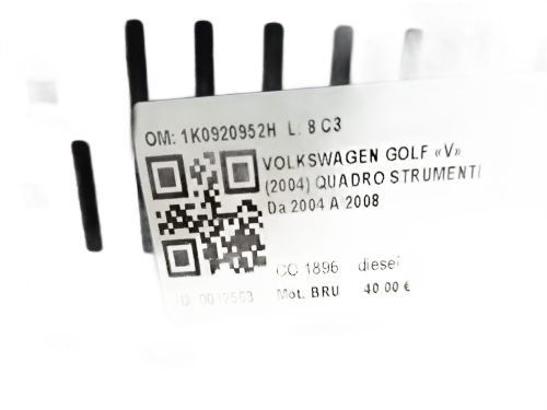 Quadro tachigrafo VOLKSWAGEN Golf 5 Berlina (03>08)