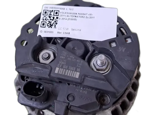 Alternatore VOLKSWAGEN Passat Berlina 5° Serie