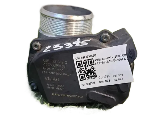 Corpo Farfallato AUDI A3 Serie (8P1) (08>12)