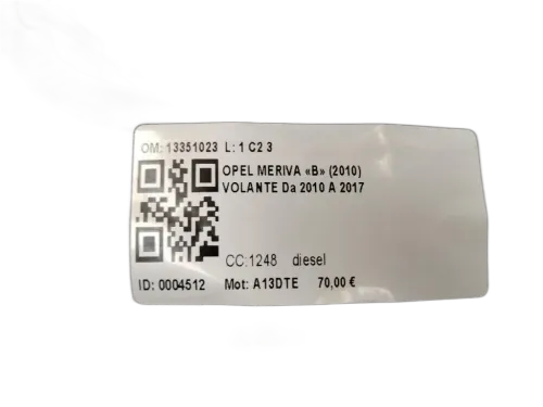 Volante OPEL Meriva 3° Serie