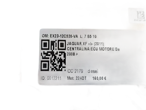 Centralina motore JAGUAR XF Serie (11>15)