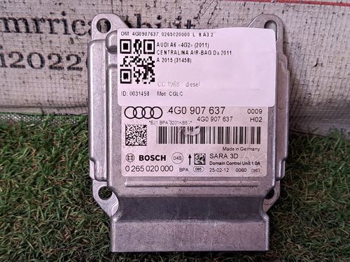 Centralina Airbag AUDI A6 Berlina Serie C7 (4GC) (11>)