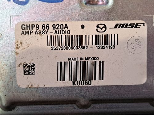 Amplificatore autoradio MAZDA 6 3 serie Berlina (12>)