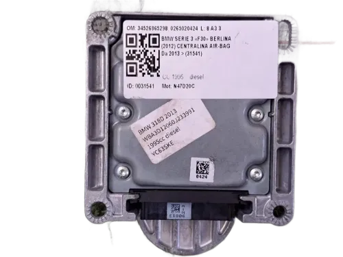 Centralina Airbag BMW Serie 3 F30 Berlina