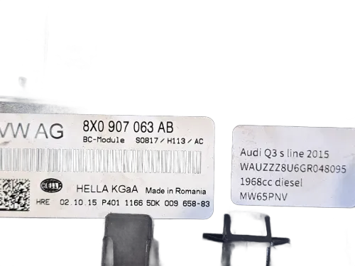 Centralina BCM AUDI Q3 Serie (8UG) (14>)