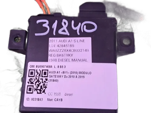 Centralina Gateway AUDI A1 Serie (8X1) (10>14)