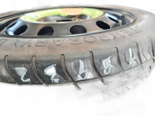 Ruotino di scorta VOLKSWAGEN Golf 6 Berlina (08>12)