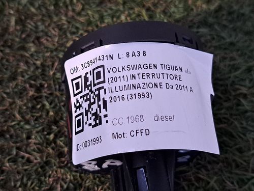 Interruttore comando luci VOLKSWAGEN Tiguan 2° Serie