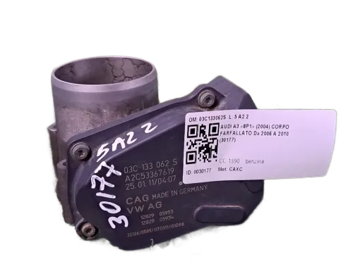 Corpo Farfallato AUDI A3 Serie (8P1) (05>08)