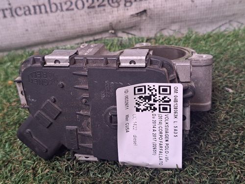 Corpo Farfallato VOLKSWAGEN Polo 5° Serie