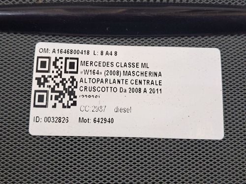 Griglia Anteriore MERCEDES ML W164 3° Serie