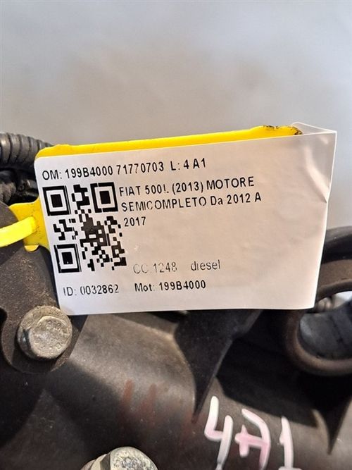 Motore FIAT 500 L Serie (351_352) (12>)