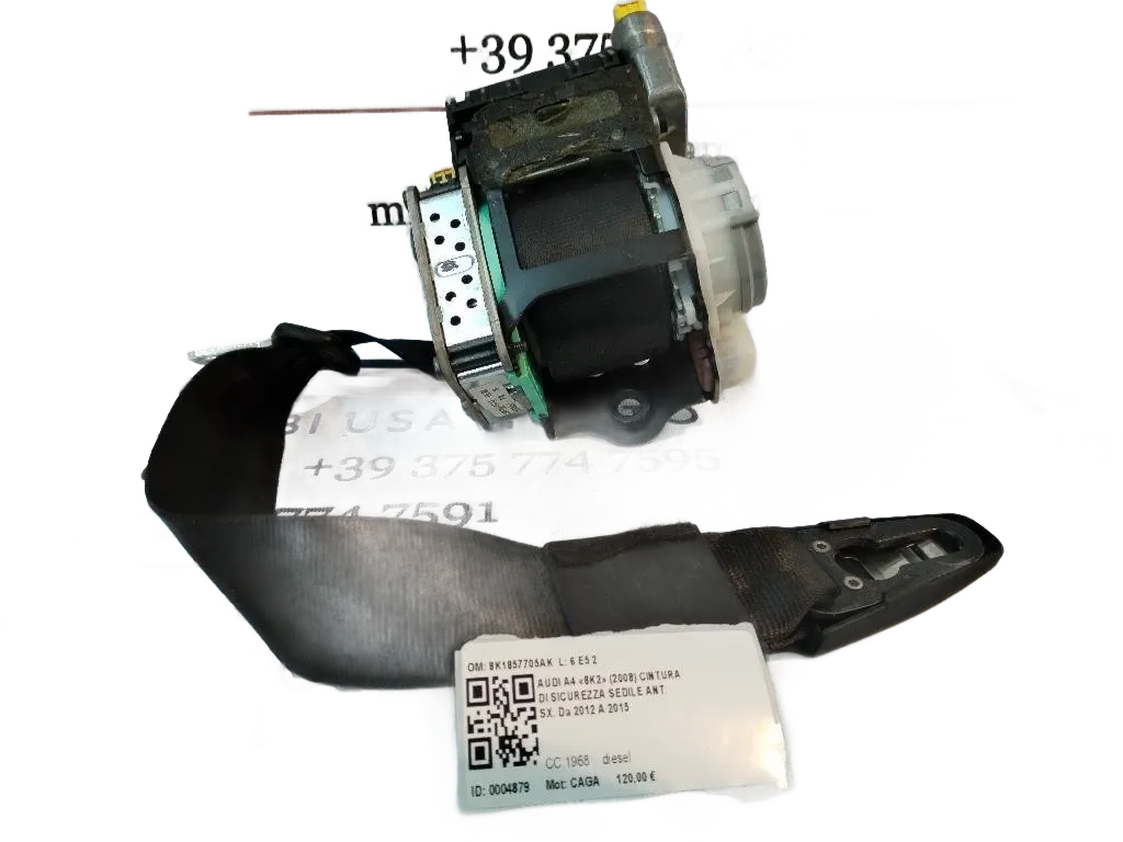 Cintura di sicurezza anteriore sinistra AUDI A4 Avant (8K5) (08>15)