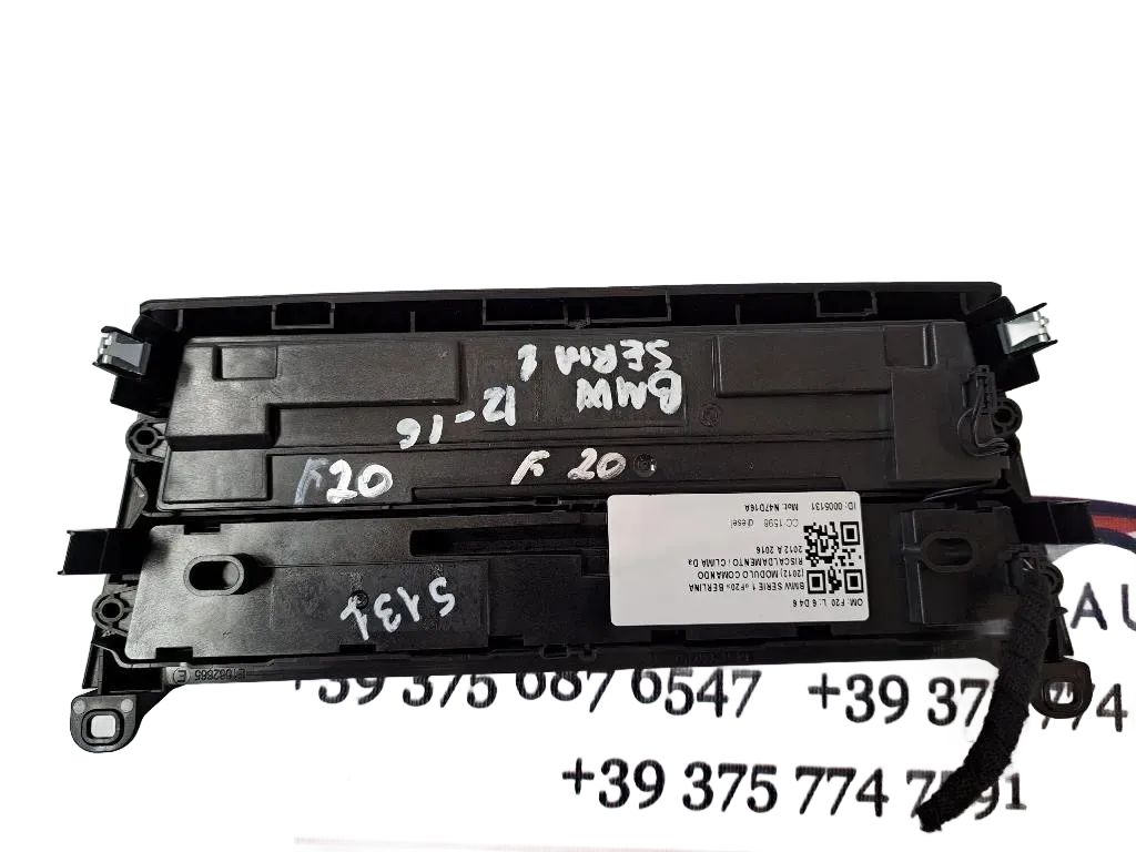Comandi Clima BMW Serie 1 F20 (11>19)