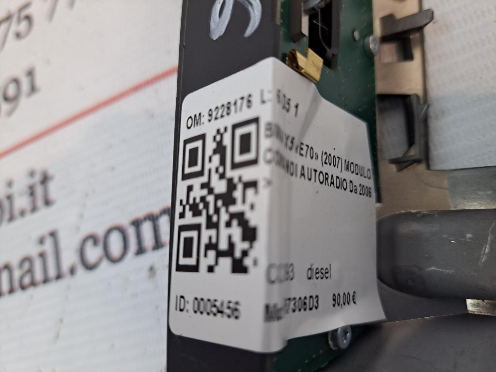 Comandi controllo radio BMW X5 Serie (E70) (06>13)