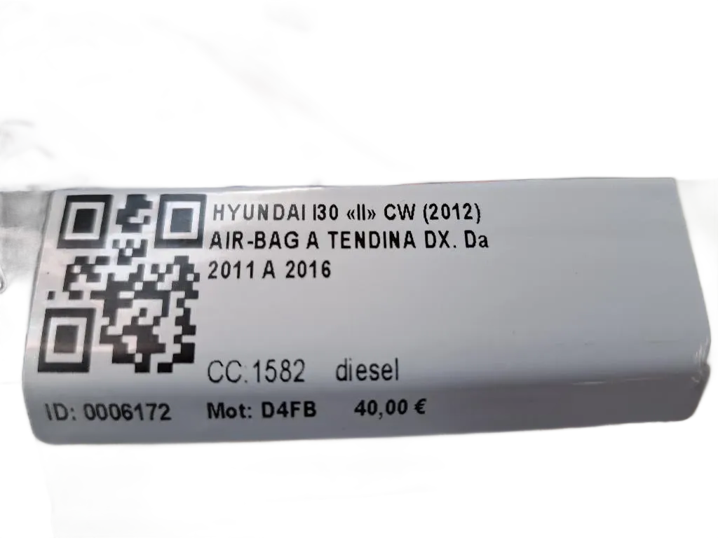 Airbag a tendina laterale passeggero HYUNDAI i30 CW (12 >)