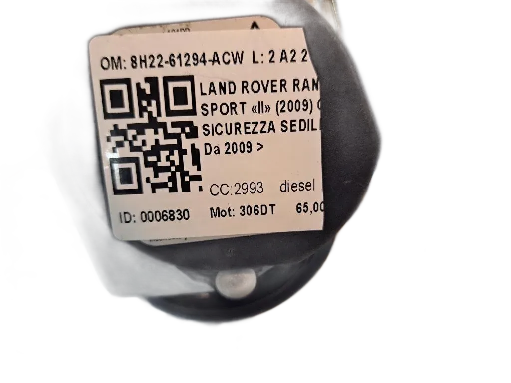 Cintura di sicurezza anteriore destra LAND ROVER Range Rover SPORT (05>13)