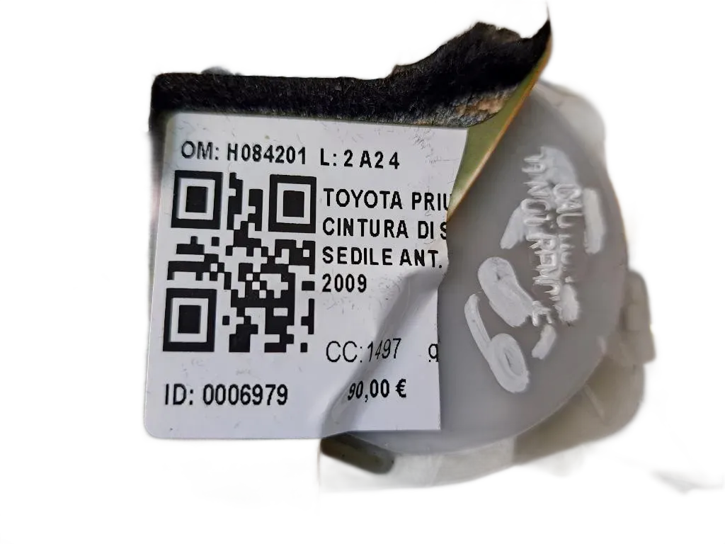 Cintura di sicurezza anteriore destra TOYOTA Prius 2° Serie