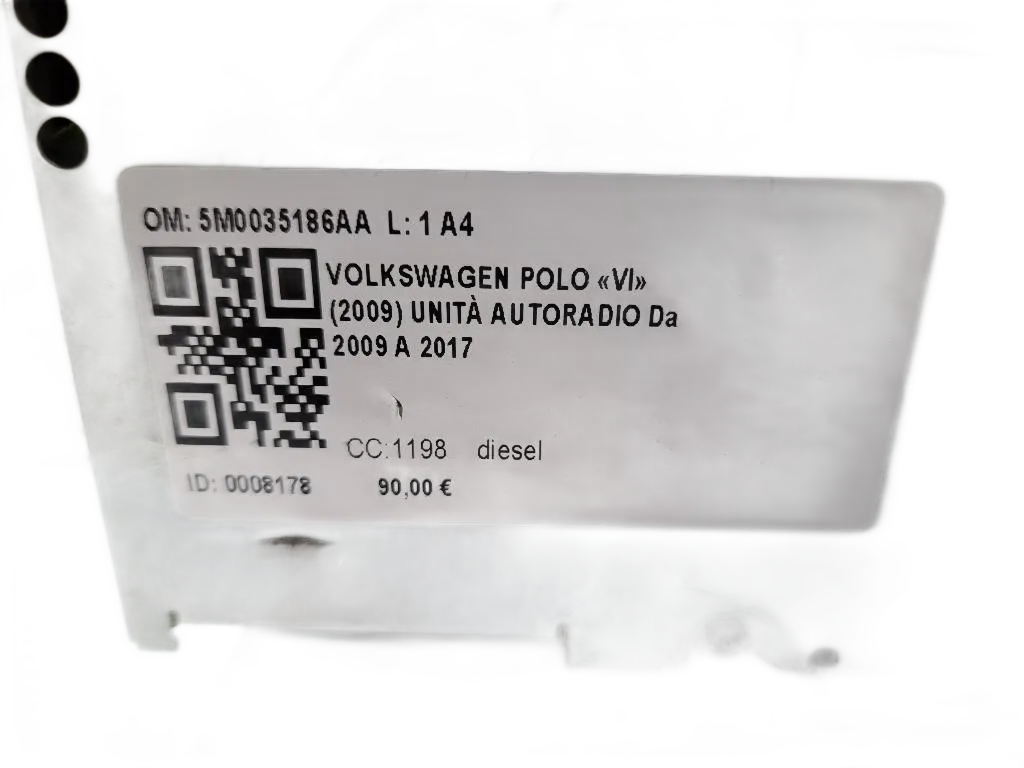 Autoradio VOLKSWAGEN Polo 5° Serie