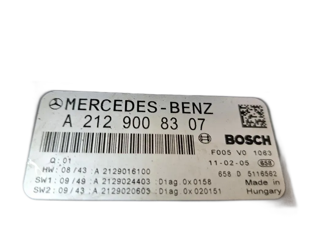 Modulo SAM MERCEDES Classe E Berlina W212
