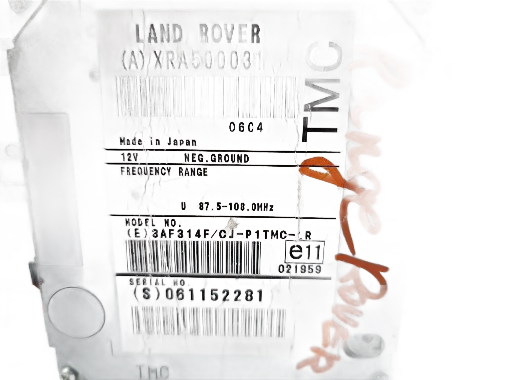 Autoradio LAND ROVER Discovery Serie III (04>10)