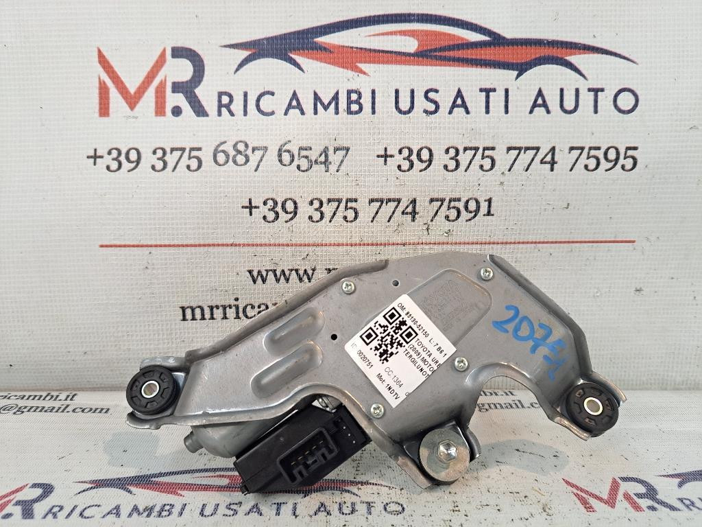 Motorino Tergilunotto posteriore TOYOTA Urban Cruiser 1° Serie