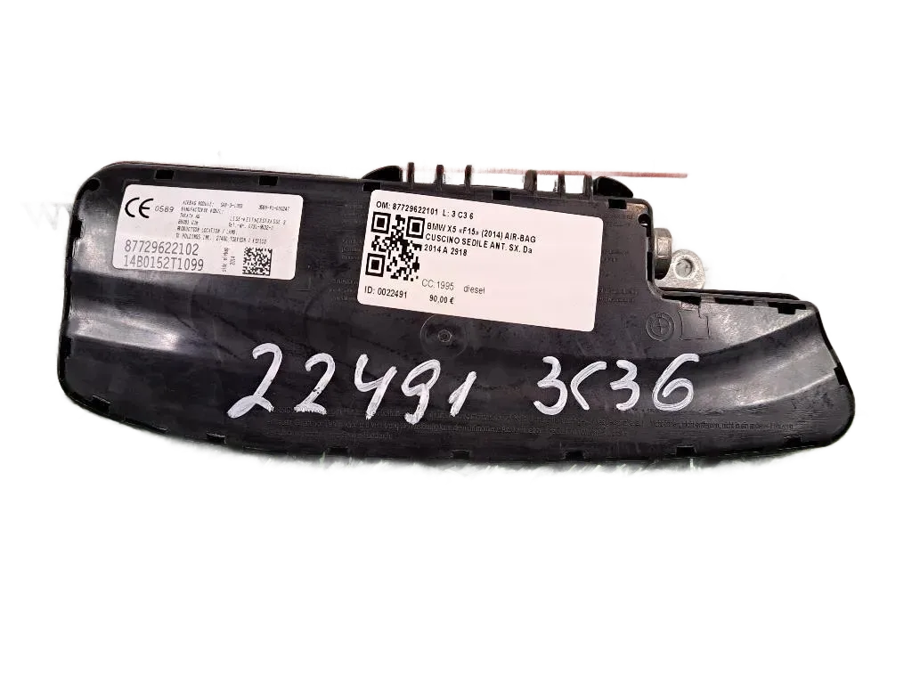 Airbag Sedile sinistro BMW X5 (F15) (13>18)